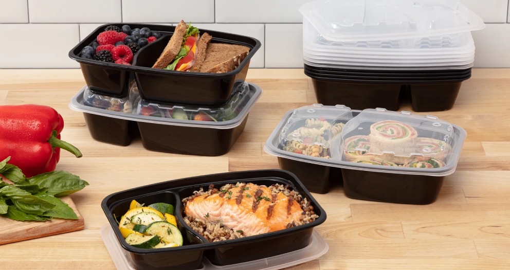 Why Choose 2 Compartment Meal Prep Containers (830ml) – BPA-Free for Your Restaurant